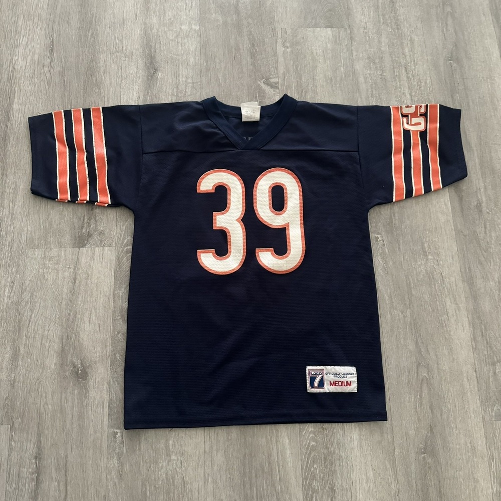 Vintage Chicago Bears Curtis Enis #39  Logo 7 Football Jersey Youth Small (8-10)